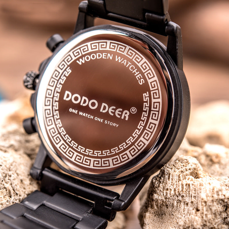 DODO DEER Explosive Wood Men's Watch