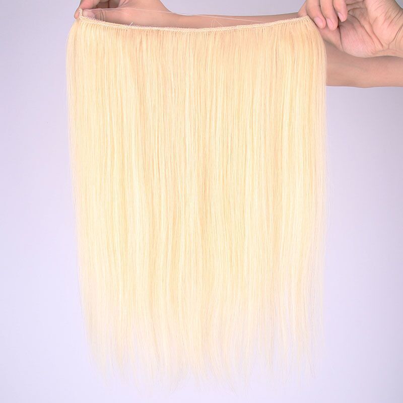 One Piece Wig, Lace Fish Line Hair Curtain, Non-Marking Hair Extension Piece Flip In Hair