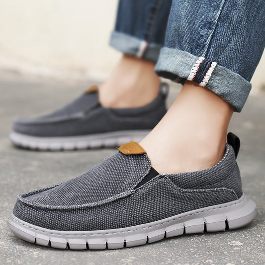 Plus Size Men's Canvas Shoes Lightweight Casual