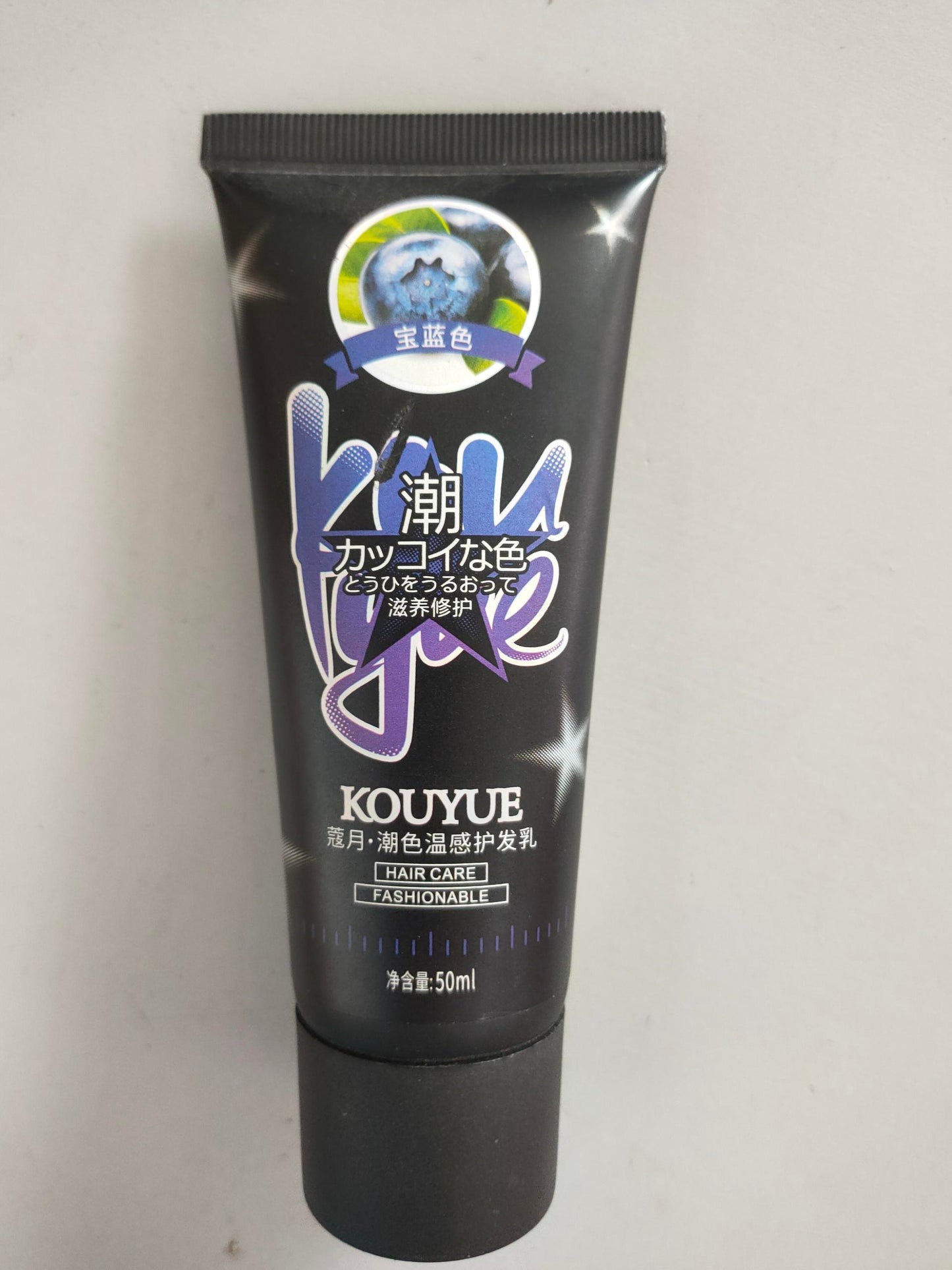 Professional Use Colour Cream Magical Thermochromic Semi Tool Permanent Purple Grey Dye Green Hair Paint Blue Color