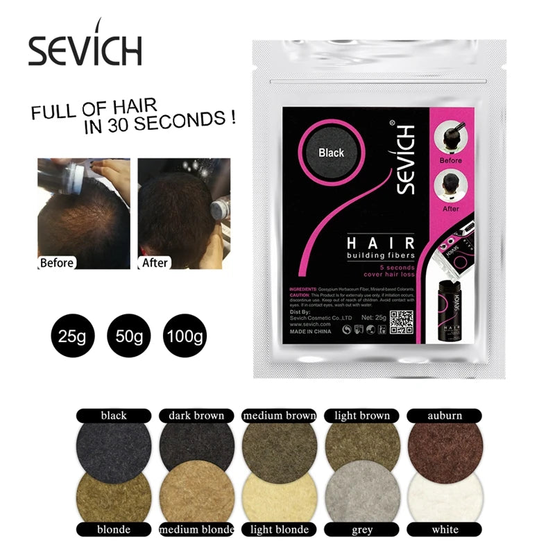 Beauty Salon Regrowth Keratin Hair Fiber Keratin Spray Thinning Hair Loss Conceal Styling Powders Dye Extension 10color 1000g