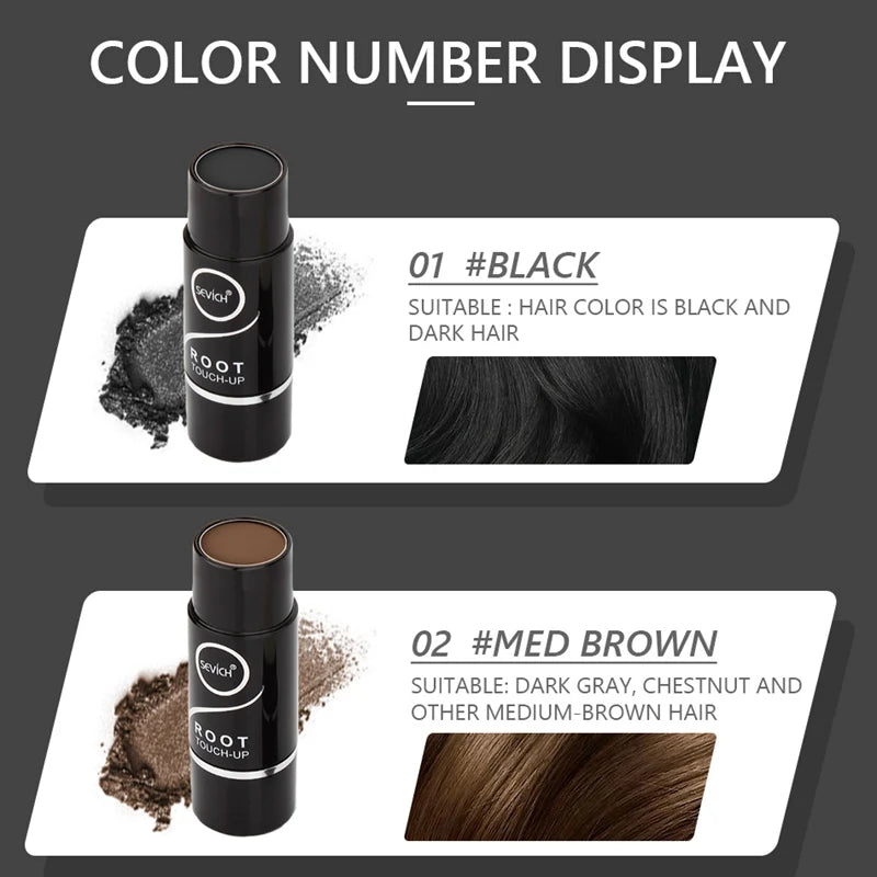 Sevich 5 Colors Hairline Powder Stick 2.5g Hairline Shadow Cover Up Fill In Thinning Hair Unisex Hairline Shadow Powder