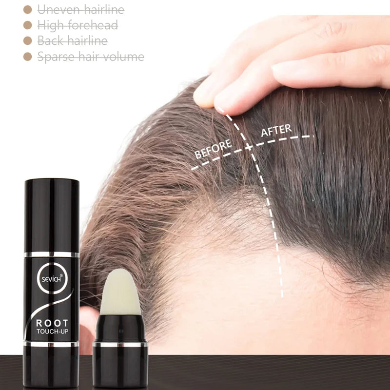 Sevich 5 Colors Hairline Powder Stick 2.5g Hairline Shadow Cover Up Fill In Thinning Hair Unisex Hairline Shadow Powder