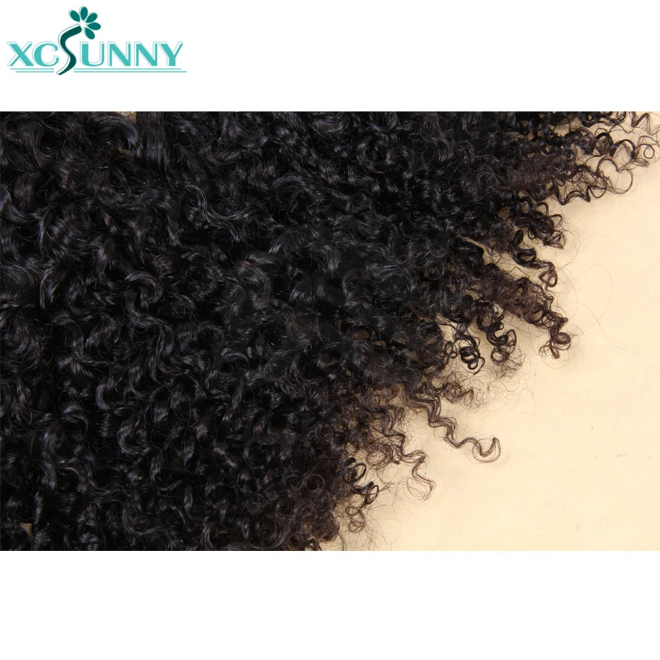 Bulk Hair Human Hair For Braiding Kinky Curly Bulk Hair Extensions For Braids Double Drawn Bulk Hair Bundles No Weft Wholesale