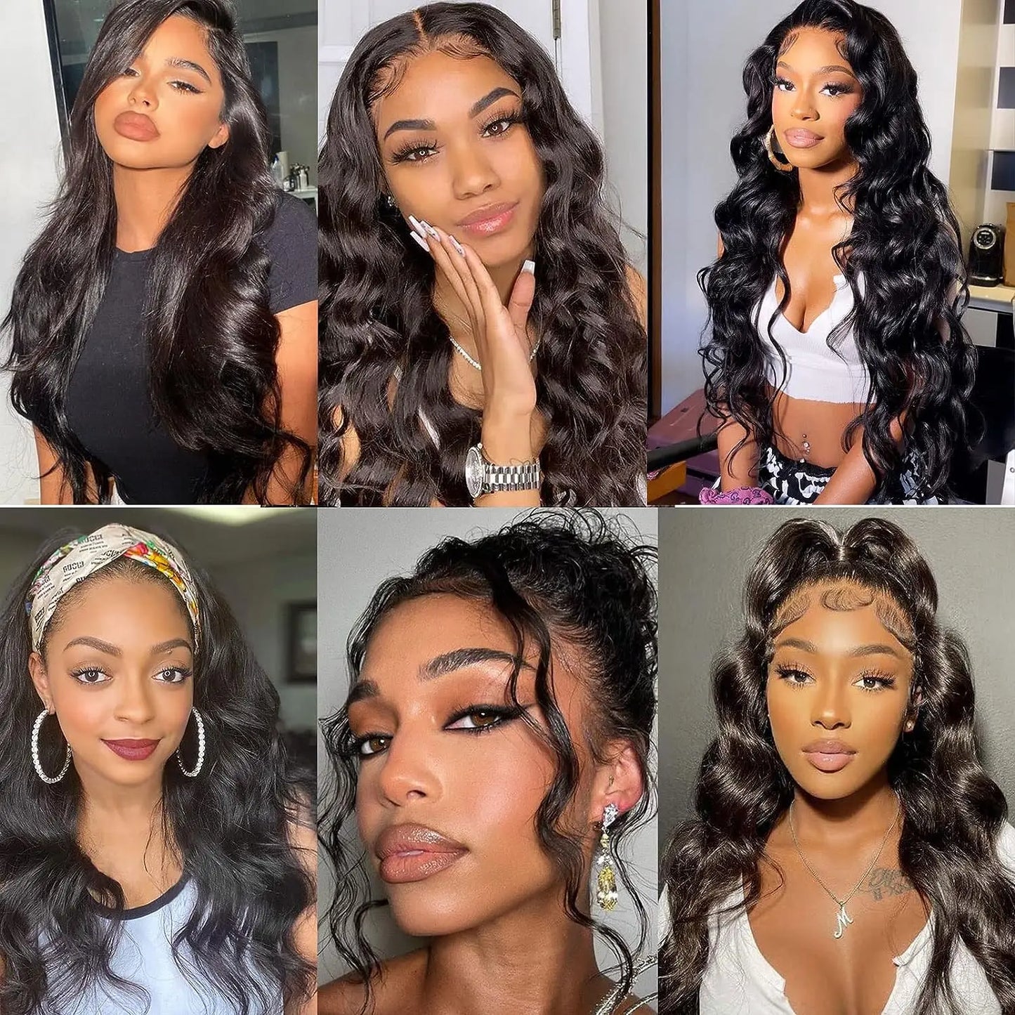 32 38 40 Inches Body Wave Human Hair Bundles with 13x4 Transparent Lace Frontal Brazilian Remy Hair for Black Women 3 4 Bundles