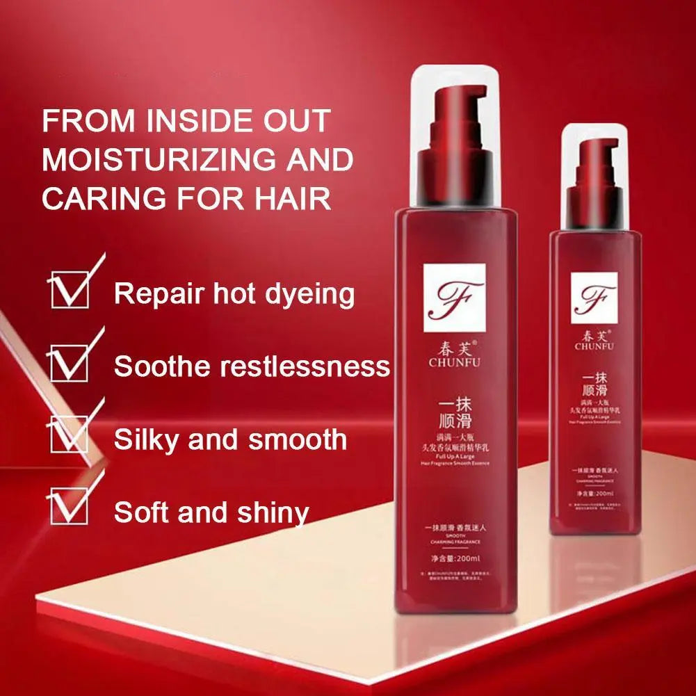 Hair Smoothing Leave-in Conditioner 200ml A Of Magical Hair Care Product Repairing Hairs Damaged Quality For Women 1 bottle