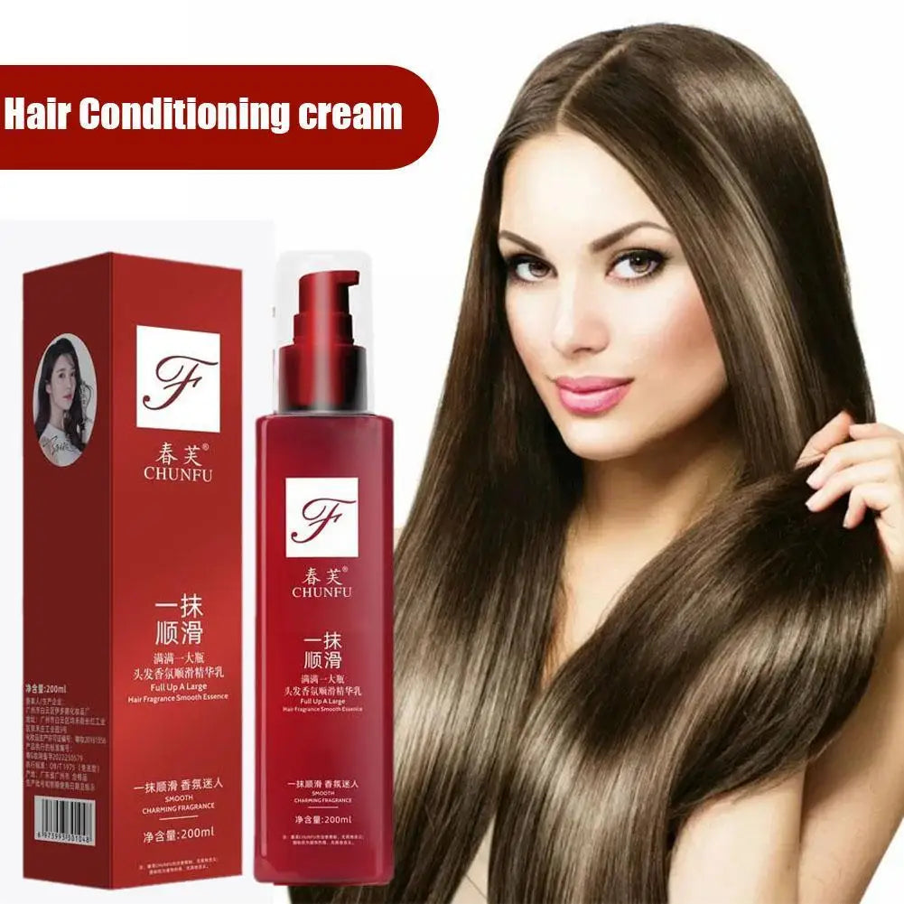 Hair Smoothing Leave-in Conditioner 200ml A Of Magical Hair Care Product Repairing Hairs Damaged Quality For Women 1 bottle