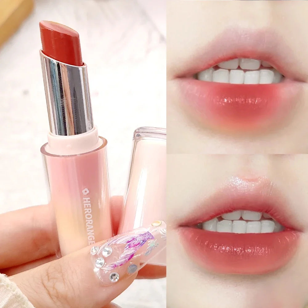 8 Colors Jelly Lip Glaze Mirror Water Lipstick Long Lasting Moisturising Lipstick Pen Waterproof Non-stick Cup Korean Cosmetics