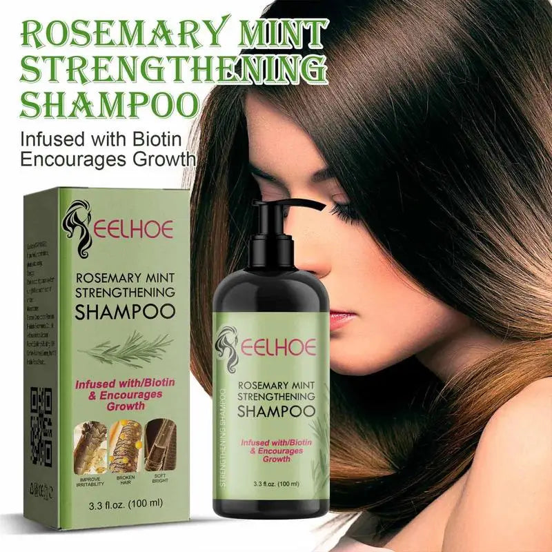 Rosemary Mint Strengthening Shampoo Smoothing Shampoo Moisturizing Shampoo Natural Conditioner Shampoo For Women's Long Hair