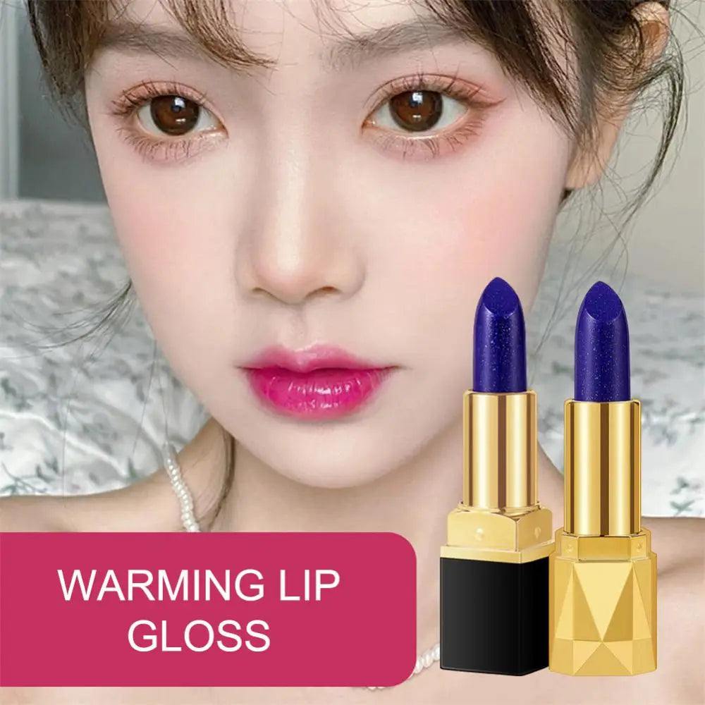 Moisturizing Lipstick Lip Care Brighten Lip Change With The Temperature And PH Of The Lips Lip Balm Water-resistant Long Lasting