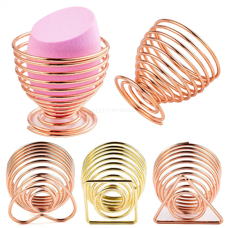 1 Pc Makeup Beauty Egg Powder Puff Sponge Display Stand Rack Holder Multi-style Makeup Sponge Storage Dryer Organizer