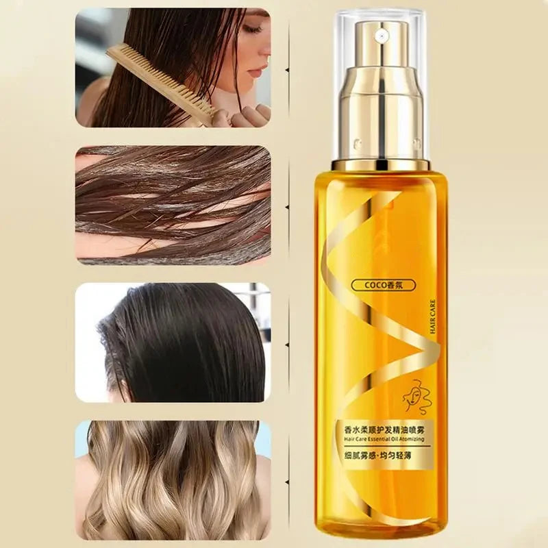 Hair Serum Oil Harmless Hair Oil For Curly Rapidly Growing Hair Moisturizing Sheen Hair Spray For Nourishing Hair Spray Gift