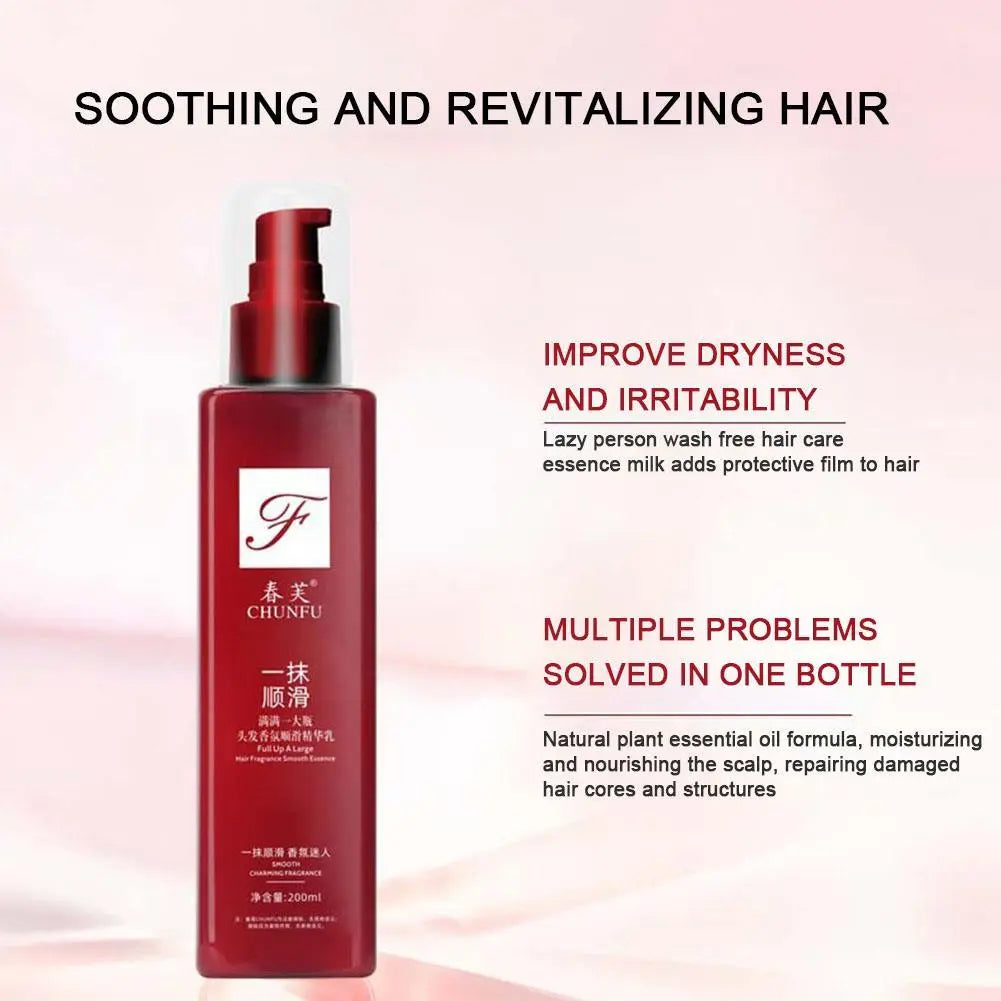 Hair Smoothing Leave-in Conditioner 200ml A Of Magical Hair Care Product Repairing Hairs Damaged Quality For Women 1 bottle