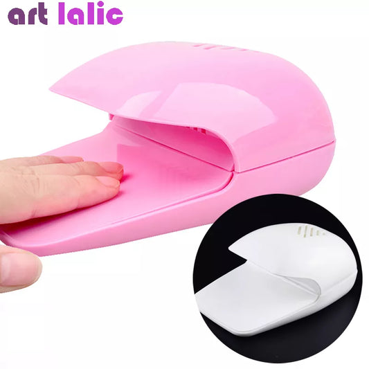 Mini Portable Nail Polish Dryer Fan, Nail Art Drying Blow Cooler, Hot Selling