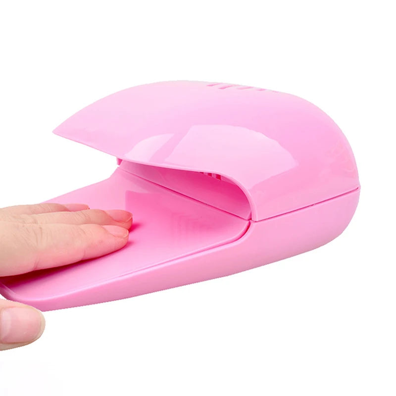 Mini Portable Nail Polish Dryer Fan, Nail Art Drying Blow Cooler, Hot Selling