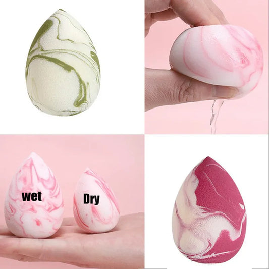 1PC Gradient Makeup Sponge Puff Beauty Egg Face Powder Foundation Cream Cosmetic Sponges Powder Compact Puff Beauty Makeup Tool