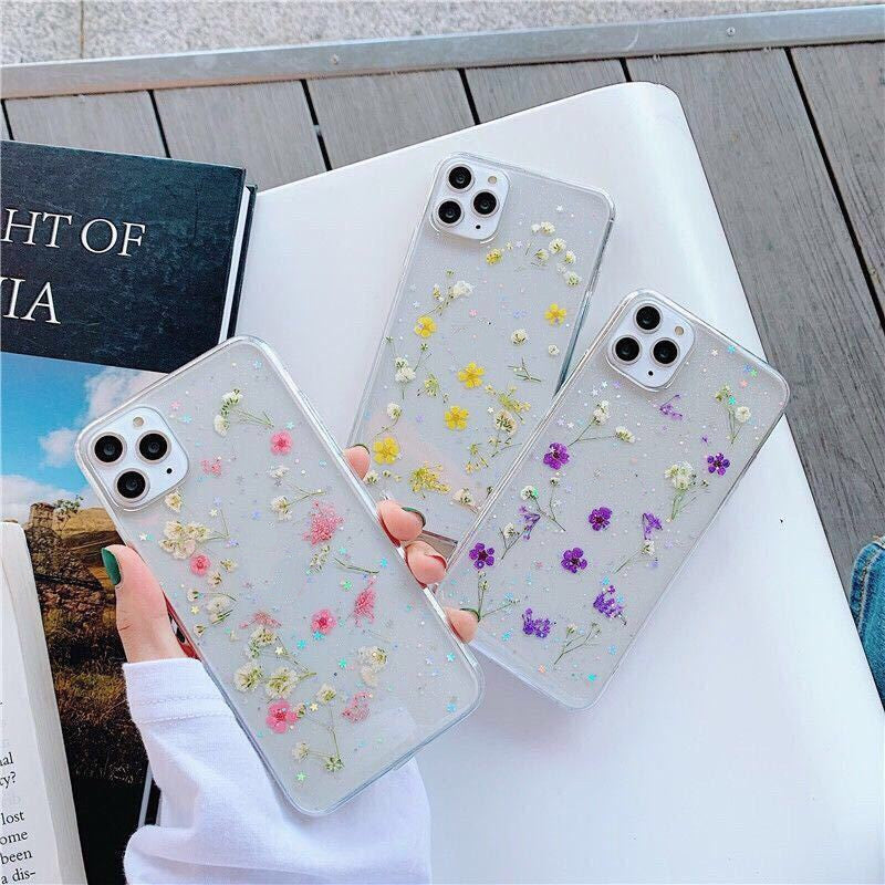 Epoxy Floral Mobile Phone Case Handmade